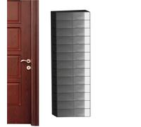 Genérico Over The Door Shoe Organizer - 26 Clear Pockets | Non-Woven Fabric, 156x56.5x15cm Size, 800g Foldable Shoe Hanger for Sneakers High Heels Entryway Closet