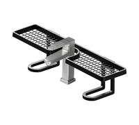 Genérico Over The Faucet Shelf Bathroom - 19,69 pulgadas U Shape No-Drill,Over The Bathroom Sink Organizer,for Toothbrushes Cups Cosméticos Shampoos Kitchen Hotel Dormitory RV 19,69 × 3,94 × 4,33