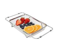 Genérico Over The Sink Dish Drying Rack - Sink Dish Holder Draining Rack | Extendable Drainer Basket Stainless Steel For Bowls Cups Mugs Tableware Chopsticks Forks Spoons Kitchen Utensils