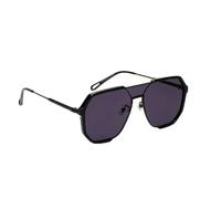 Genérico Oversized Sun Glasses - Alloy Vinage Square Frame Double Bridge