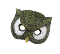 Genérico Owl Face Cover for Kids - Animal Pattern Cosplay | Unique Owl Face Masque for Holiday, Halloween, Costume Party, Dress Up Props, Lightweight Comfortable Design f?or Boys and Girls