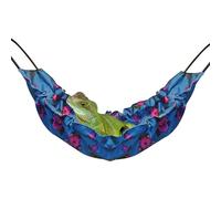 Generico Oxford Cloth Reptile Hammock with Hanging Clips | 14x7 inch Lounge Bed for Bearded Dragons | Breathable Terrarium Climbing for Lizards | Suspended Gecko Chameleon Pet Swing