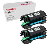 Genérico P500, P501, P502, Type 501L, Type 501H Pack 2 Cartuchos de Toner Compatible con Ricoh 418506 418447