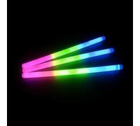 Genérico Pack 12 Glow Stick Barra Luminosa Química Luz Fluorescente sin Pilas - Ideal para Fiestas, Camping, Emergencias y Eventos Nocturnos 30cm x 1.5cm, para Celebración y Fiesta.