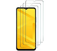 Genérico Pack 3x Protector Pantalla compatible para ZTE A51, Vidrio cristal templado, dureza 9H, sin burbujas, antiarañazos