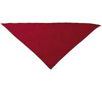 Genérico Pack de 100 Pañuelos Triangulares para Fiestas - ¡Añade Color y Alegría a tus Celebraciones! - fiestas populares peñas o charangas. (rojo loto, Adulto: 100cm x 70cm)