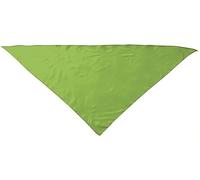 Genérico Pack de 100 Pañuelos Triangulares para Fiestas - ¡Añade Color y Alegría a tus Celebraciones! - fiestas populares peñas o charangas. (verde manzana, Niño)