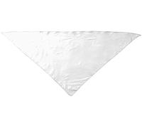 Genérico Pack de 100 Pañuelos Triangulares para Fiestas - ¡Añade Color y Alegría a tus Celebraciones! - fiestas populares peñas o charangas. (blanco, Niño)