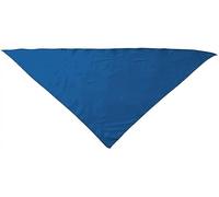 Genérico Pack de 100 Pañuelos Triangulares para Fiestas - ¡Añade Color y Alegría a tus Celebraciones! - fiestas populares peñas o charangas. (azul royal, Adulto: 100cm x 70cm)