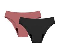 Genérico Pack de 2 Bañador Menstrual Niña Flexibles Talla Grande Braga del Bikini a Prueba De Fugas Beachwear para Adolescentes Mujeres
