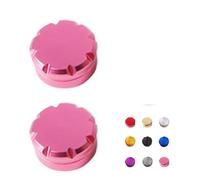 Genérico Pack of 2 Replace Parts New Fishing Wheel Mechanical Brake Trim Knob Nut for DAIWA Steez A Spool Tension Knob (Pink 2pcs)