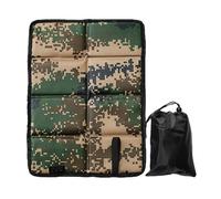 Generico PACK PACKING SIT CAME - Pasador asientos excelentes, paso de secho al aire libre, amplio aislado impermeable plegable con bolsa, alfombrilla para esponja para eventos deportivos que caminaba