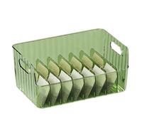 Genérico Packet Organizer Pantry | with Handle Clear Storage Box - Pantry Snack Organizers And Storage | for Home Living Room Desk Office Dorm Apartment Book Food Drink