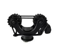 Genérico Paddle Board Rack - Adjustable Silent Flexible Clip | Rubber Kayak Paddle Holder with Fishing Rod Net Support, Canoe Rail Category Accessory For Outdoor Wildlife Fisher Travel Storage