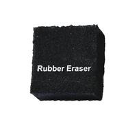 Genérico Paddle Eraser - Portable Long Lasting Non Slip, 1.97×1.97×0.98inch Carbon Fiber Racquet Cleaner Block for Daily, Travel Tournament, Practice, Maintenance Care Cleaning Accessory Use