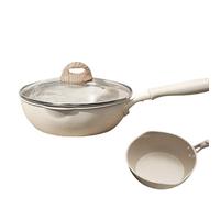 Genérico Padella Antiaderente - Padella Induzione E Forno | Antiaderente | Padella Antiaderente Per Frittate | Accessori Versatili Per Di Cottura Da Cucina Per Ristoranti, Esterni E Dormitori