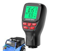Genérico Paint Thickness Gauge - Automotive Paint Coating Gauge | HW300-MAX Coating Thickness Tester | Ultra-Precision 0-2000um FE/NFE Measurement | High Accuracy ABS Material | Car PaintTester