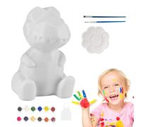 Genérico Paint Your Own Lamp, Educational Painting Set, Dinosaur Table Light, Handmade Drawing Kit, Kids Painting Set, Arts and Crafts Lamp, Dinosaur Lamp Kit, Painting, Table Light Craft, Kids Cr