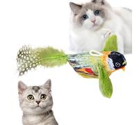 Genérico Pájaro de Interactivo para Gato - imitación Ruidoso con Cuello Realista, Accesorio Divertido para Gatitos Activos y Gatos Interiores, para mordisquear y captar para entretener