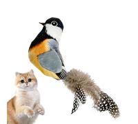 Genérico Pájaro De Juguete Interactivo para Gatos - Juego De Estimulación Mental | Vivid Catnip Cat Toys Juega Y Hace Ejercicio, Juguete para Mascotas para Relajarse, Protección De Muebles para Gatit