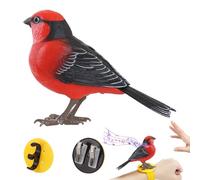 Genérico Pájaro Hablando | para niños - Mascota Electrónica Escritorio Realista con Interacción Hablante para Niños Pequeños Utilizable al Aire Libre para Viajes Y Sala D