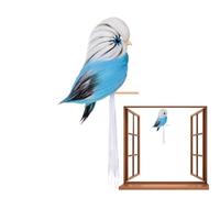 Genérico Pájaros Decorativos - Loro Tropical Divertido Resistente a la Intemperie | de Aves para Decoración del Hogar,para Interior y Exterior Ventana Pared Puerta Balcón Jardín