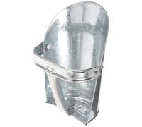 Genérico Pala para Alimento de Ganado de Acero Inoxidable, Tamaño Mediano, Resistente y Ligera para Alimentación en Granjas y Aves de Corral, Herramienta Práctica para Granja y Jardín