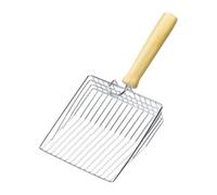 Genérico Pala para Gatos, Recogedor de Arena para Gatos, Cuchara de Arena para Gatos, Cat Litter Shovel, Metal Fuerte Cuchara para Animales para Mascotas, Tamizar Mascota Gatito Canino Pala