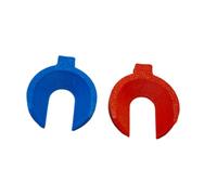 Genérico Palanca Bloqueadores Para Consola Switch2, Soporte Joystick para Joy-con Rocker Protector antideriva (Azul oscuro/Rojo)