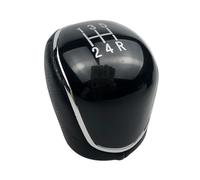 Genérico Palanca de cambios del coche Para Ford Para Mondeo 4 Mk4 IV 2007-2014 Pomo de cambio marchas Palanca cambios Funda protectora(5 Speed Black Knob)