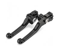 Genérico Palanca de embrague freno pivotante para HONDA CRF450R CRF450RX CRF 450R 450RX 450 R RX(Negro)