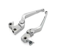 Genérico Palancas de freno para Sportster Iron XLH 883 1200 XL883N XL1200N para Custom X48 Forty-Eight Seventy-Two 2004-2013(Chrome-long)