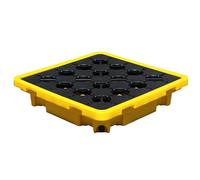 Genérico Palés, estanterías de Pared para Garaje, Plataforma Modular Industrial para contención de derrames, Bandeja para derrames de Tanques de Aceite, Plataformas modulares para derrames, plataform