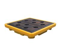 Genérico Palets, estanterías de Pared para Garaje, Plataforma Industrial Modular para contención de derrames, Bandeja para derrames de Tanques de Aceite, Bandeja a Prueba de derrames, Plataforma para