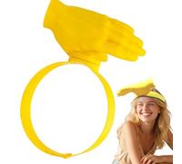 Genérico Palm-Sized Sun Hat, Funny Hands-Free Hand Shade Hat | 3D Printed Funny Headband | Novelty Summer Sunscreen Ĥat | For Cycling Fishing Beach Hiking Boating