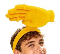 Genérico Palm Sun Visor, Funny Hand Sunshade Headband, Outdoor UV Protection Visor Cap, Lightweight Breathable Novelty Sunshade Hat for Fishing Beach Hiking Boating Climbing Sports Travel Summer Use