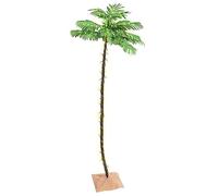 Genérico Palmera Artificial con 192 LED Blanco cálido 300 cm,Arboles de navidad-345140