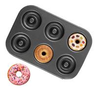 Genérico Pan for Baking - 6-Hole Heat Resistant Multifunctional - Cake Pan Kitchen Gadgets - for Home Restaurant Farmhouse Camping BBQ Birthday Party Holiday Housewarming