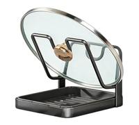 Genérico Pan Lid Organizer - Kitchen Cabinet Holder | Lid And Spoon Rest Holder For Kitchen Cabinet, Pantry, Counter, Space-Saving, Perfect For Apartment, Dormitory, Restaurant, Cupboard Organization
