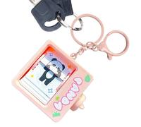 Genérico Panda Flipping Animator Keychain - PVC Alloy Cartoon Ƒlip Page Turning Pendant Charm | Page Turning Animation Machine | Cute Fidget Keyring Toy Bag Accessories For Kids Adults