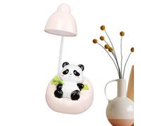 Generico Panda Lamp - ABS, 9.5x8.5x23cm Panda Light Three-Level Brightness | Multi-Functional Desk Lighting, Cute Bedside Lamp For Bedroom, Kids' Rooms, Reading Corners, Gifting, Home Decor