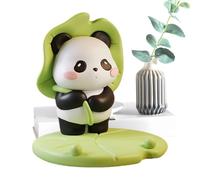 Genérico Panda Small Figurines - 4.33x2.17x2.17inch Panda Mobile Phone Holder, Cell Phone Stand, Funny Desk Decor for Tablet Home | Bedroom Living Room Table Shelf School Office Travel Party Favors
