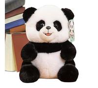 Genérico Panda Stuffed Animal, Cute Realistic Plush Panda Toy, Soft Cuddly Doll for and Teens, Cozy Companion for Naptime, Birthday, Sofa, Daycare, Nursery, Bedtime, Christmas, Holiday and Gift