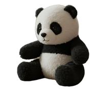 Generico Panda suave peluche - peluche oso panda relleno | Pannda Emotional Healing | Pelusa Pannda realista suave | Pandda Pllush con ultra suave para las emociones apoyan los abrazos