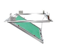 Genérico Panel de Acceso con Cerradura, Placa de Cubierta para Orificio en la Pared, Panel de Acceso al Techo, trampilla de Aluminio y de pladur para facilitar la inspección del ático o del Techo (33