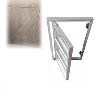 Genérico Panel de Acceso Oculto para Pared de Azulejos, Puerta de inspección empotrada con botón magnético, Puerta de inspección empotrada, trampilla de revisión de Servicio(400x550mm)