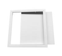 Genérico Panel de Acceso Oculto para Techo Trampilla Pladur 15x15 20x20 30x30 40x40 CM Puerta de Inspección Rectangular de Aluminio Instalación Empotrada(20 cm x 20 cm)