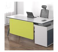 Genérico Panel de privacidad para Escritorio, Panel acústico Universal para privacidad: Barrera de Sonido para la reducción del Ruido en la Oficina y Mayor privacidad - Verde, 140 x 40 cm para escrit