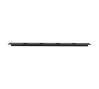 Genérico Panel de Rack Bisagras 1U 4 Puertos Negro para Gestión de Cables en Gabinetes de Red y Montaje en Estudios de Audio