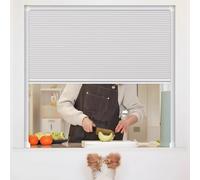 Genérico Panel de Ventana Que Ahorra Espacio para Cocina y Comedor, Puerta pasante retráctil portátil de Nido de Abeja con Marco de Aluminio para hoteles y mostradores, sin Necesidad de Tal
